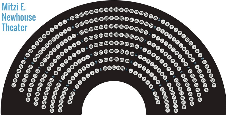 Mitzi E. Newhouse Theater Seating Chart