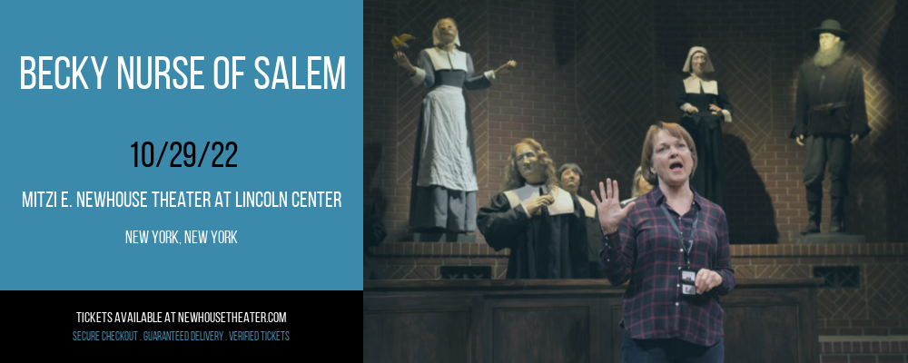 Becky Nurse of Salem [CANCELLED] at Mitzi E. Newhouse Theater