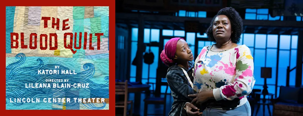 Mitzi Newhouse Theater blood quilt